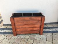 Donica drewniana z wkładami PCV W3D5