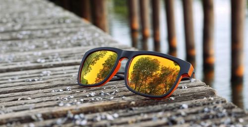 OKULARY PRZECIWSŁONECZNE Lustrzanki Polaryzacyjne Pomarańczowe + Etui UV400 na Arena.pl