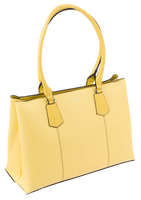 David Jones® trapezowaty shopper na długich uchwytach skóra eko