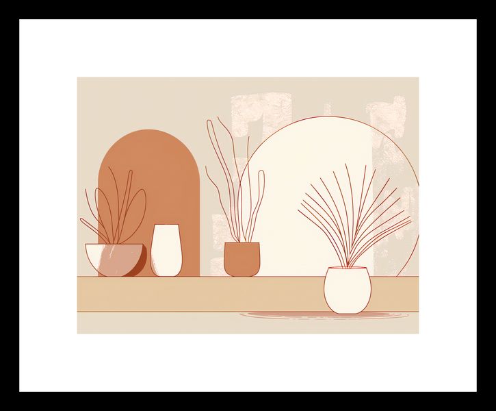 Plakat 20x15cm Widok Roślin zdjęcie 3