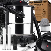 ODKURZACZ PRZEMYSŁOWY DO POPIOŁU PIECA KOMINKA 20L HEPA 2200W + DMUCHAWA