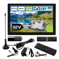 Telewizor SMART Android TV 14 cali WiFi BT USB HDMI 230V 12V Netflix