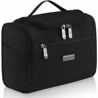 Kosmetyczka podróżna wisząca pojemna damska męska organizer czarny ZAGATTO