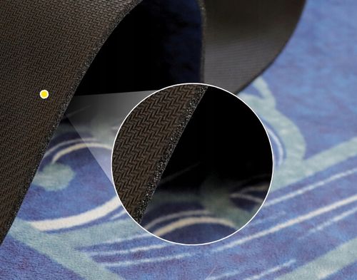 PIĘKNA MATA PREMIUM DO JOGI ĆWICZEŃ STABILNA ZAMSZOWA MIĘKKA 4 MM ZE WZOREM na Arena.pl