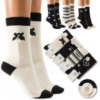 SKARPETKI WEŁNIANE NATURALNE KASZMIROWE skarpety damskie CIEPŁE