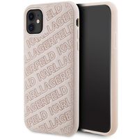 Karl Lagerfeld KLHCN61PQKPMP iPhone 11 / Xr 6.1" różowy/pink hardcase
