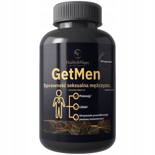 GETMEN POTENCJA EREKCJA LIBIDO POŻĄDANIE POZIOM TESTOSTERONU na Arena.pl