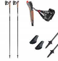 Kije Nordic Walking LEKI Response TRIGGER black antracyt red 110 cm
