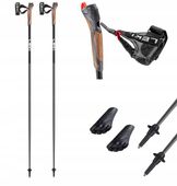 Kije Nordic Walking LEKI Response TRIGGER black antracyt red 110 cm