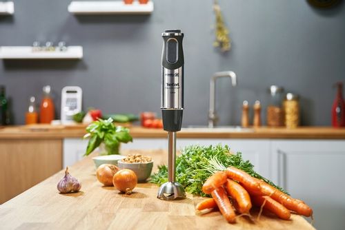 Blender Przenośny Ręczny TEFAL QUICKCHEF HB658838 Stalowe ostrza 1000 W na Arena.pl