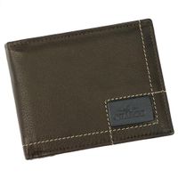 Portfel męski skórzany PELLUCCI GAETA 1373 Ciemny brąz