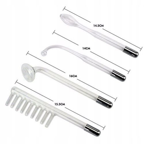 DARSONVAL DERMA WAND 4 PELOTY PIELĘGNACJA ELEKTRODY DO TWARZY WŁOSÓW na Arena.pl