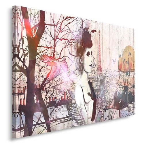 Obraz na płótnie - Canvas, Francuzka 50x40 na Arena.pl