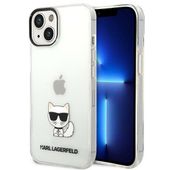 Etui Karl Lagerfeld do iPhone 15 Plus, iPhone 14 Plus, Przezroczysty