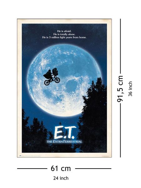 E.T - plakat 61x91,5 cm zdjęcie 3