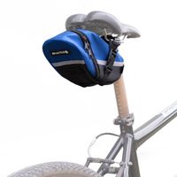 sakwa rowerowa podsiodłowa torba pod siodełko wodoodporna niebieska