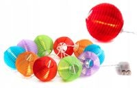 Świecące Lampiony Łańcuch Kule LED 10 Sztuk CH52