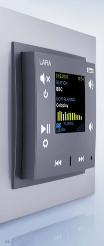 Wideodomofon intercom LARA-IC/GE lodowy, design LOGUS90, EFAPEL, ELKOEP, iNELS, TGE, GE, AQUARELLA na Arena.pl