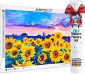 ARTDOT Zestaw Malowanie Diamentami 5D - Pole Słoneczników Dekoracja