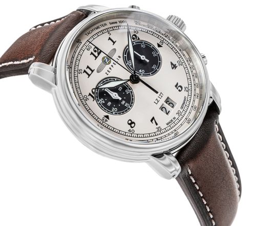 zegarek męski zeppelin graf chronograph lz 127 + box na Arena.pl