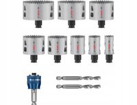 ZESTAW 8 PIŁ OTWORNIC 25-86 mm MULTI MATERIAL BOSCH PRO