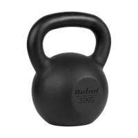 Kettlebell żeliwny 30kg kettle hantel obciążenie odważnik do ćwiczeń Rebel
