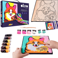 Zestaw Kreatywny Artystyczny Obrazek Lis Plastelina Pianko Lina Okto 20001