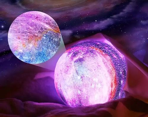 KSIĘŻYCOWA LAMPKA NOCNA LED - DO SYPIALNI NA BIURKO PLANETA KSIĘŻYC PREZENT na Arena.pl