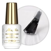 Baza kauczukowa S.O.S. Antidotum Pro Salon MollyNails Clear 15g