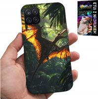 ETUI DO SAMSUNG GALAXY A22 5G - DINO DINOZAUR PTERODAKTYL FUTERAŁ PLECKI