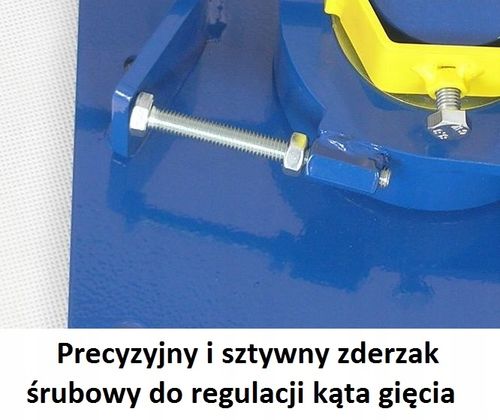 Giętarka HARTOWANA z ŁOŻYSKIEM do prętów drutu zbrojenia 6-18 na Arena.pl