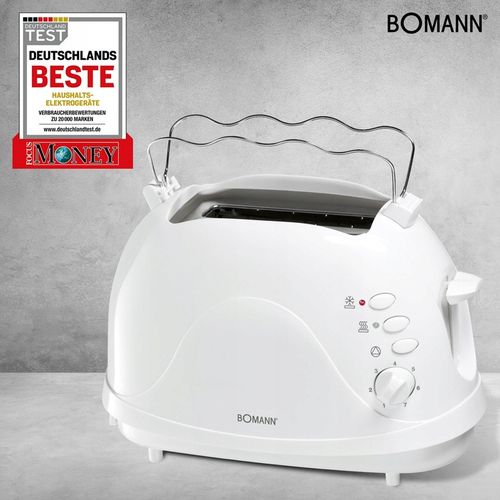 TOSTER NA 2 KROMKI BOMANN TA 879 W CB BIAŁY na Arena.pl