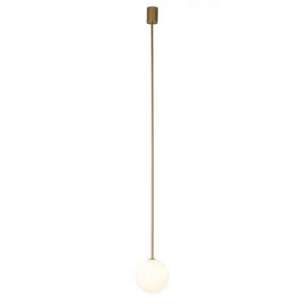 Wisząca lampa Kier 10308 szklana kula ball biała złota zdjęcie 4