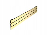 Grzejnik pokojowy poziomy BELLOSLIM 22x160 złoty