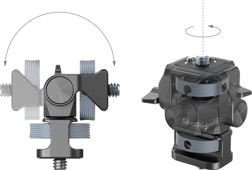 SmallRig 4886 Obrotowy i regulowany wspornik monitora z mocowaniem 1/4"-20 na Arena.pl