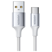 kabel ugreen  us288 usb do usb-c, qc3.0, 2m (biały)
