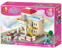 KLOCKI SLUBAN GD Domek Willa Dom 380 elem. kompatybilne z LEGO