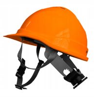 Hełm kask przemysłowy ochronny lekki pomarańczowy