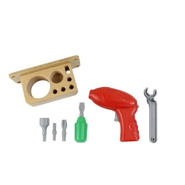 MASTERKIDZ Zestaw Narzędzia Z Wkrętarką 8 Elementów Do Tablicy Naukowo-Kreatywnej STEM zdjęcie 3