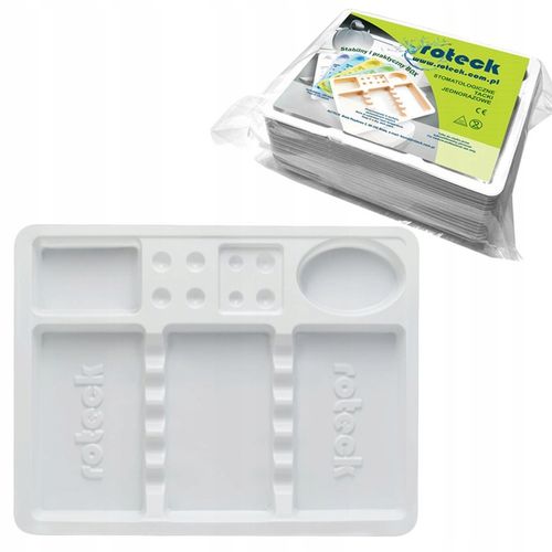 TACKI STOMATOLOGICZNE JEDNORAZOWE NA NARZĘDZIA BIAŁE 100SZT na Arena.pl