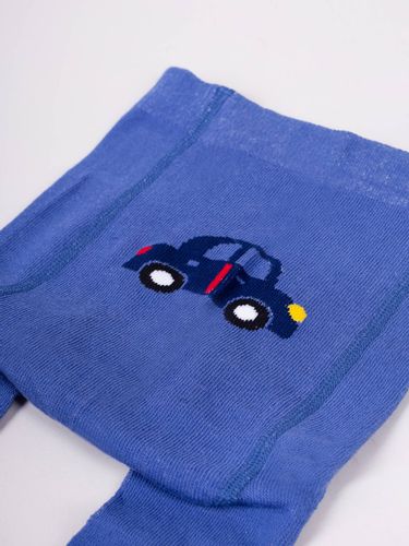 Rajstopy chłopięce bawełniane we wzory 3PAK 68-74 YOCLUB na Arena.pl