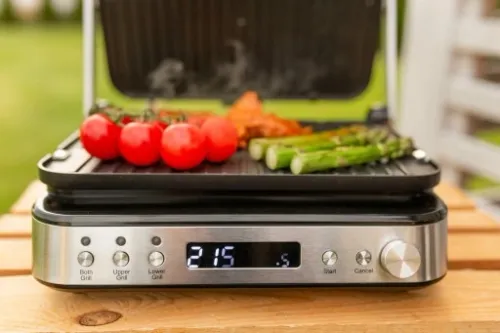 BLAUPUNKT GOFROWNICA I GRILL ELEKTRYCZNY GRS901 2000W LCD Timer na Arena.pl