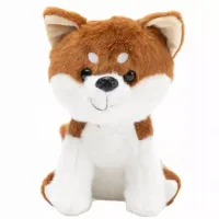 Pluszowy Piesek Shiba Inu Brązowo-Biały 20 cm