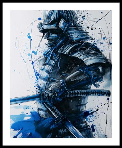 Plakat 40x50cm Samuraj w Błękicie na Arena.pl