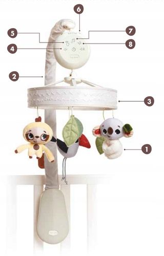 TINY LOVE Karuzela do łóżeczka BOHO CHIC na Arena.pl