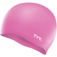 TYR CZEPEK JUNIORSKI NO WRINKLE SWIM CAP LCSJR 670 PINK