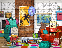 Puzzle tradycyjne Oli i Luna