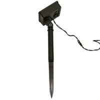 18824Solarny łańcuch świetlny na zewnątrz 10metrów do ogrodu ciepła barwa