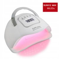 LAMPA DO SUSZENIA PAZNOKCI SUN X12MAX UV 66 DIOD LED