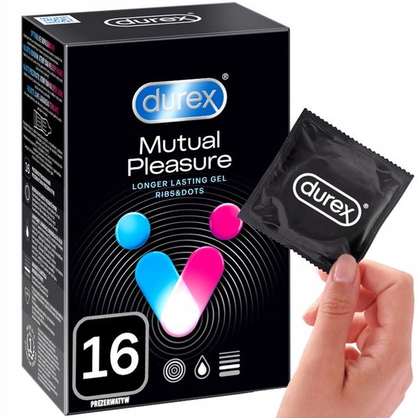 Durex Mutual Pleasure prezerwatywy opóźniające wytrysk potęgujące orgazm zdjęcie 1